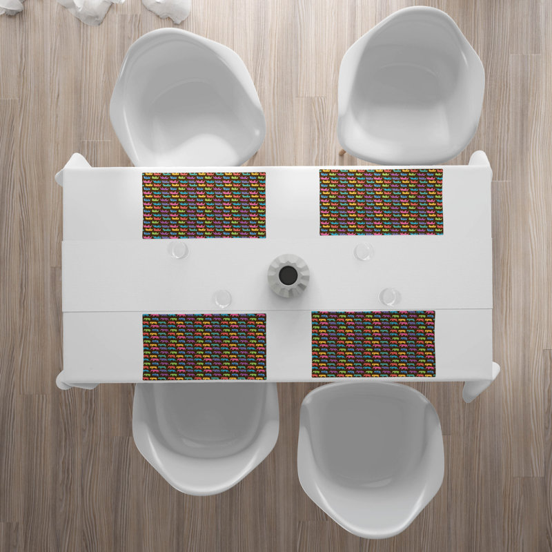 Polyester Animals/Nature Rectangle Placemat