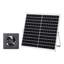 Solar Powered Fan, 20W Solar Panel with Battery Storage, 220 CFM Airflow, Adjustable Panel Angle, 2030 RPM High-Speed, Fast Air Exchange for Greenhouse, Grow Tents, Chicken Coops, Shelters