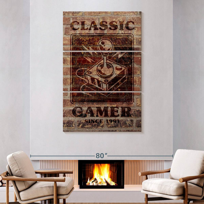 Senne Classic Gamer, H 74 po x l 48 po
