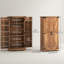 Armoire de cuisine avec tablettes réglables brun-118674993