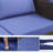 Outdoor Convertible Patio Sofa Set With Lifting Table