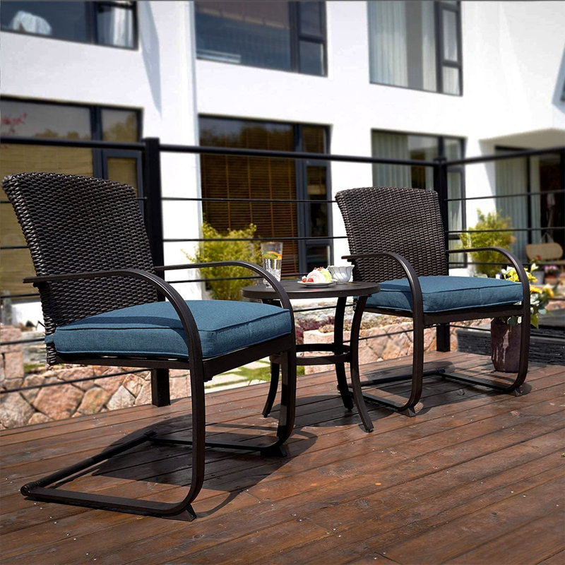 2 - Person Patio Conversation Set, Blue