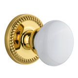 Grandeur Newport Rosette Double Dummy with Hyde Park Door Knob
