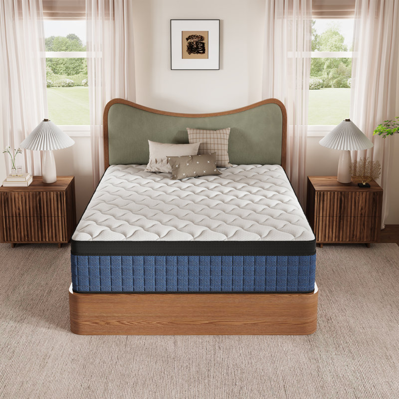 12" Carbon Cooling Hybrid Mattress, Full
