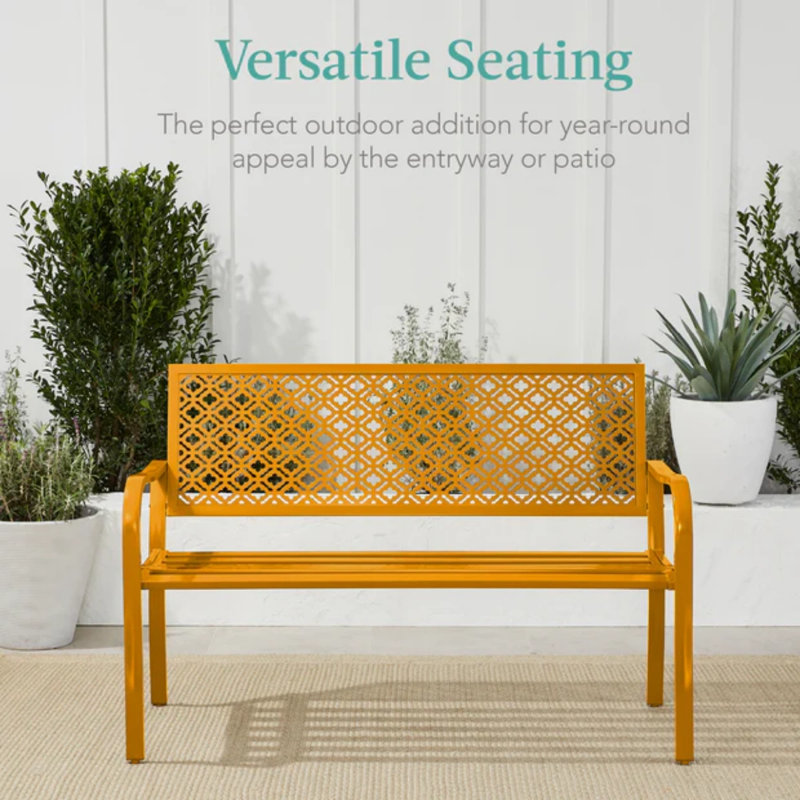 Steel Bench, Marigold