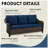 Polyethylene (PE) Wicker Outdoor Patio Sofa-659815420