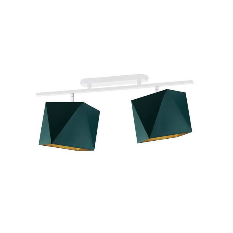 Glaspie 2 - Light Kitchen Island Pendant, Green