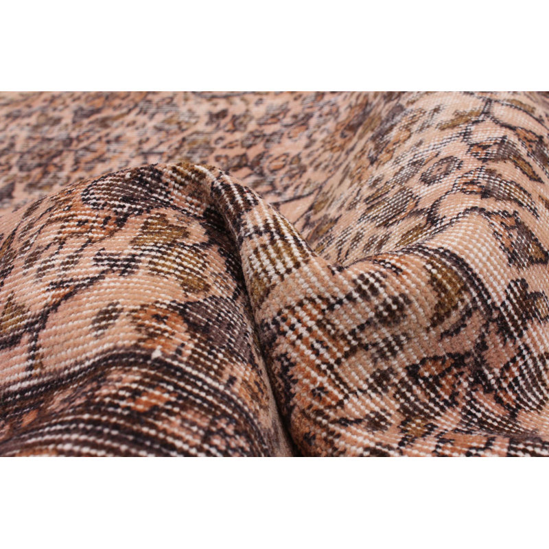 Tapis brun clair à transition de couleur 5 pi 5 po x 8 pi 5 po