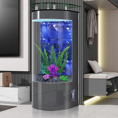 40-47 Gallon Manufactured Wood Modern Eco Aquarium Tank