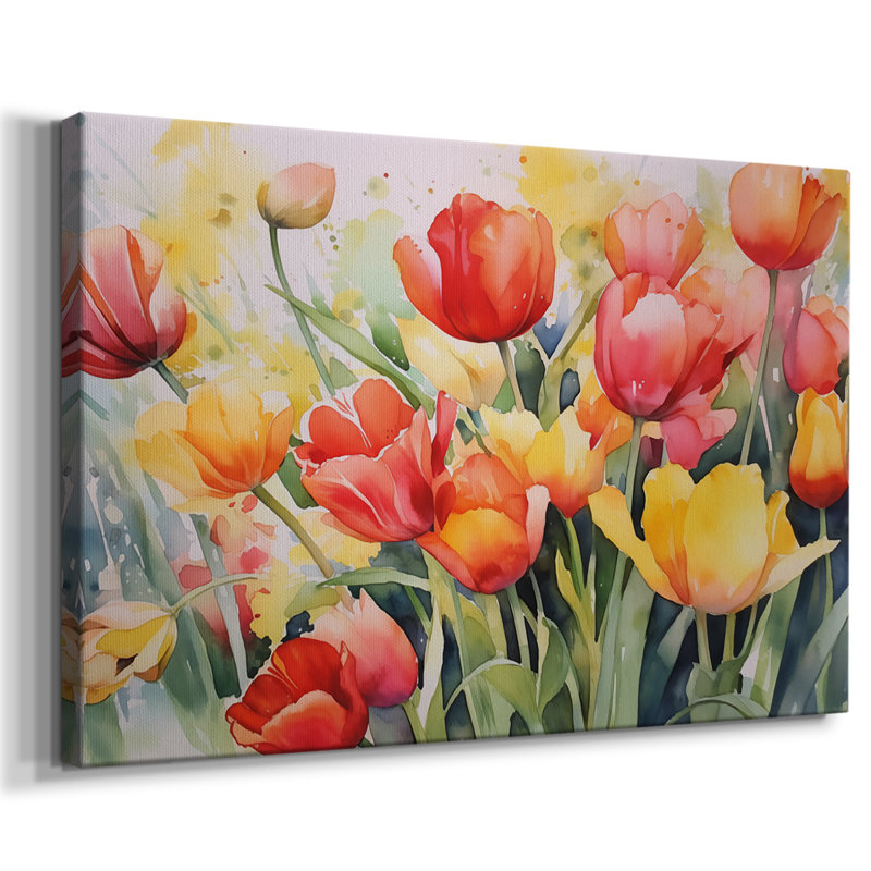 Série Floral - CL III - Cavas enveloppés de galerie, 24 x 36