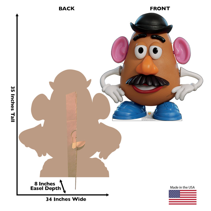 Life-Size Mr. Potato Head Cardboard Stand-Up, 3 ft