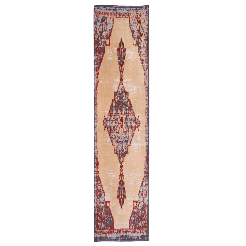 Oriental Indoor Rug, Runner 2' x 8'