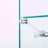 Display Stand,Glass Cabinet 3 Shelves with Door,Floor Standing Bookshelf-112880977