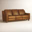 Canapé inclinable électrique en cuir véritable de 82 po Finnegan-100655200
