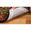 Tapis oriental rouge / beige en laine / coton / latex tissé à la main Dipietro-599100766