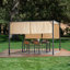 9,5 X 9,5 pi WESTRAY ACIER Gazebo