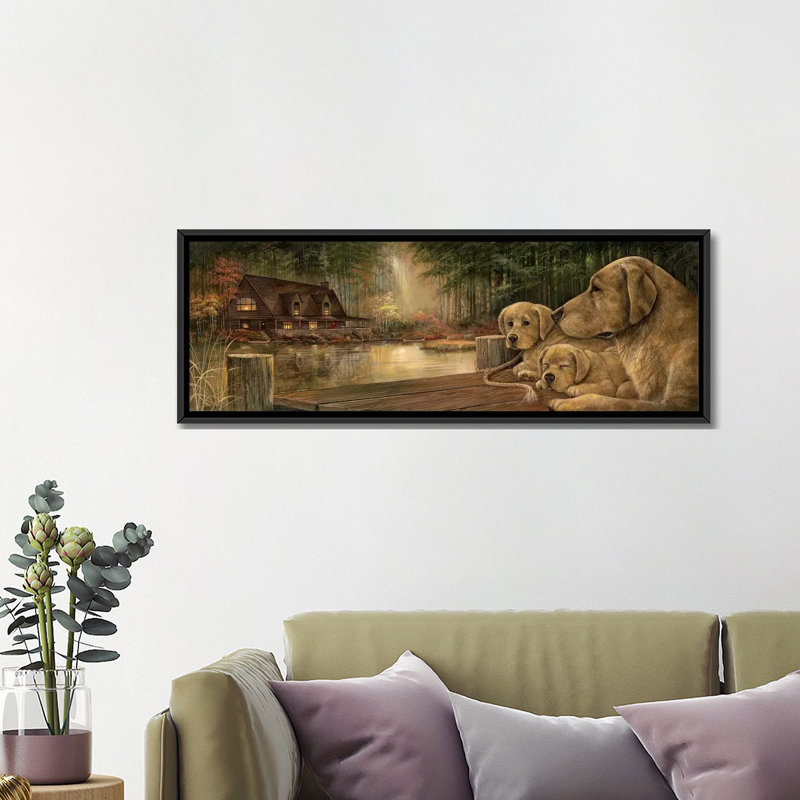 «Mother Knows Best», reproduction d'impression sur toile, H 16 po x l 48 po x P 1,5 po, Toile tendue