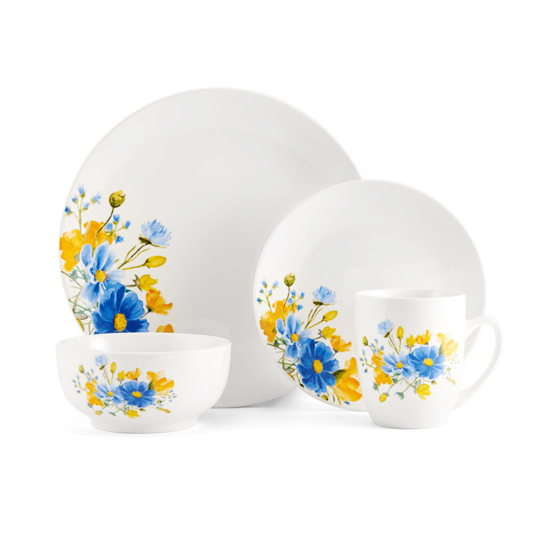 Studio Nova Rhea 16 Piece Dinnerware Set, Service For 4