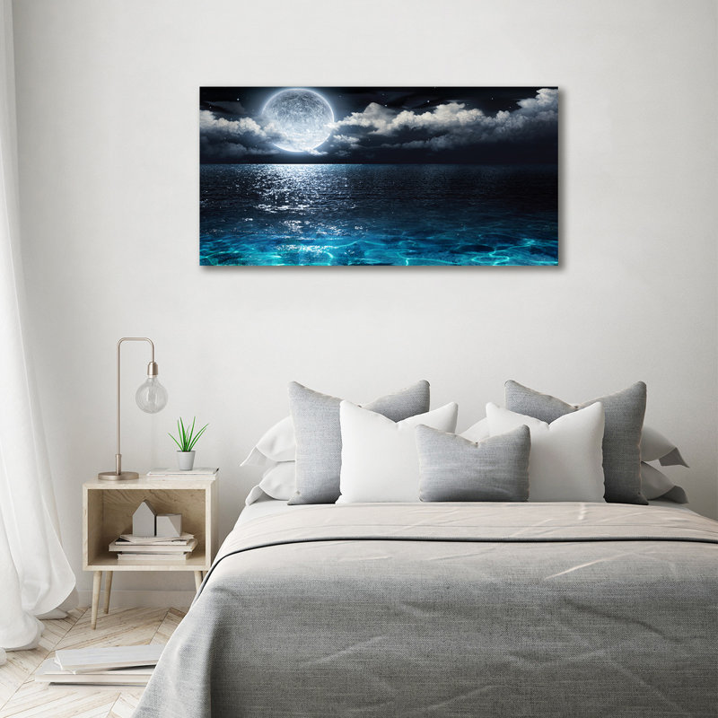 Full Moon - Wrapped Canvas Print