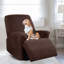 Housse pour fauteuil inclinable à coussins carrés/rectangulaires-189624714