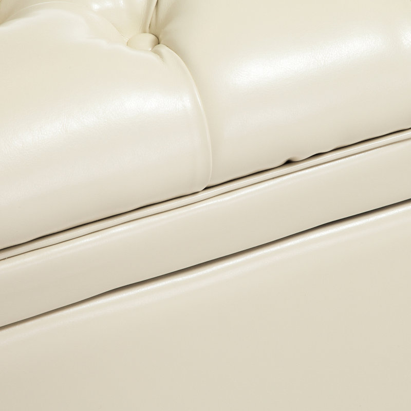 Rangement élégant avec couvercle, pour coussins et couvertures, pieds teints - pieds colorés