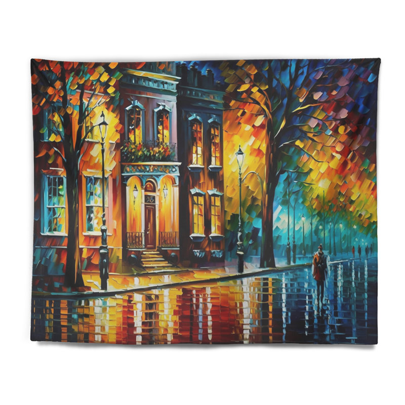 Polyester Tapestry, 32" H x 39" W