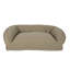Lit pour chien matelassé en microfibre-40416245-40416244