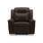 Murraylee Swivel Glide Power Recliner w/ USB Charging Ports - Cognac Leather