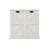 Two-Compartment Tilt-Out Laundry Sorter Cabinet-White