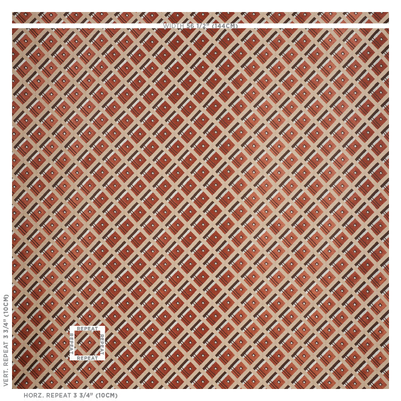 Legrad Argyle Fabric, Cognac