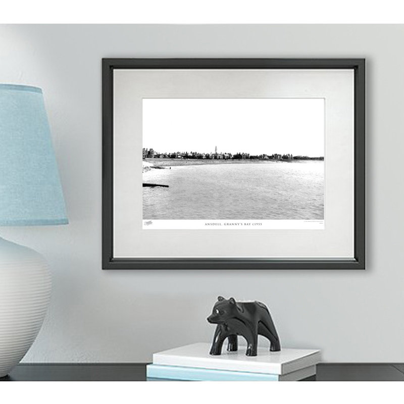 Ansdell, Granny's Bay C1955 by Francis Frith - Single Picture Frame Print, 40cm H x 50cm W x 2.3cm D