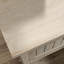 Table de chevet en bois rustique délavé clair