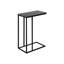 Table grise en stratifié gris pour le coin-détente