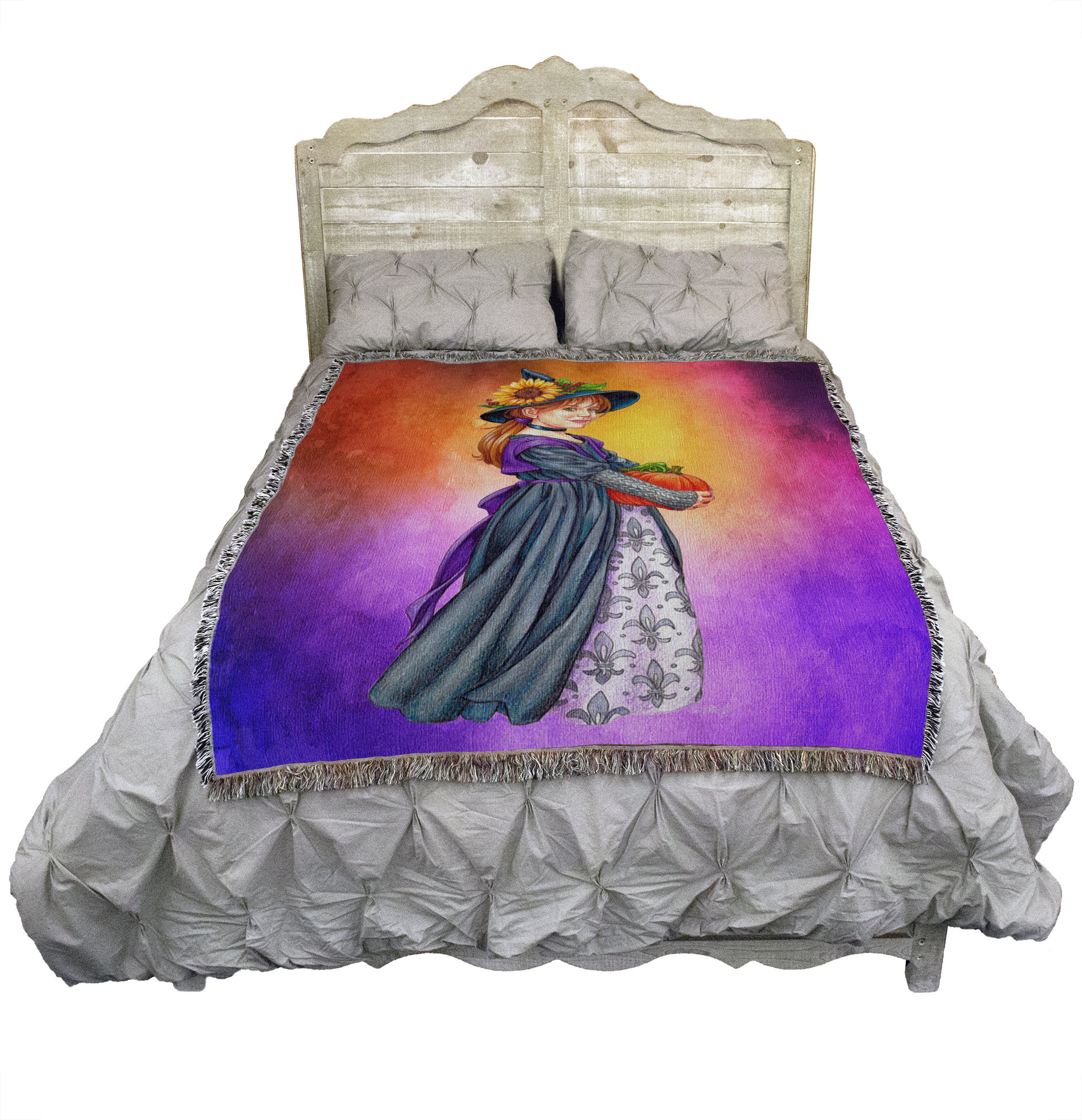 Pure Country Weavers Decke "Celtic Rabe" | Gewebte Baumwolldecke Als Überwurf, Bettauflage Oder Wandteppich