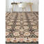 Tapis brun de haute qualité noué à la main