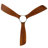 Nicola 52" W 3-Blade LED Ceiling Fan-111707153