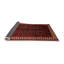 Tapis brun / rouge traditionnel-1913095288