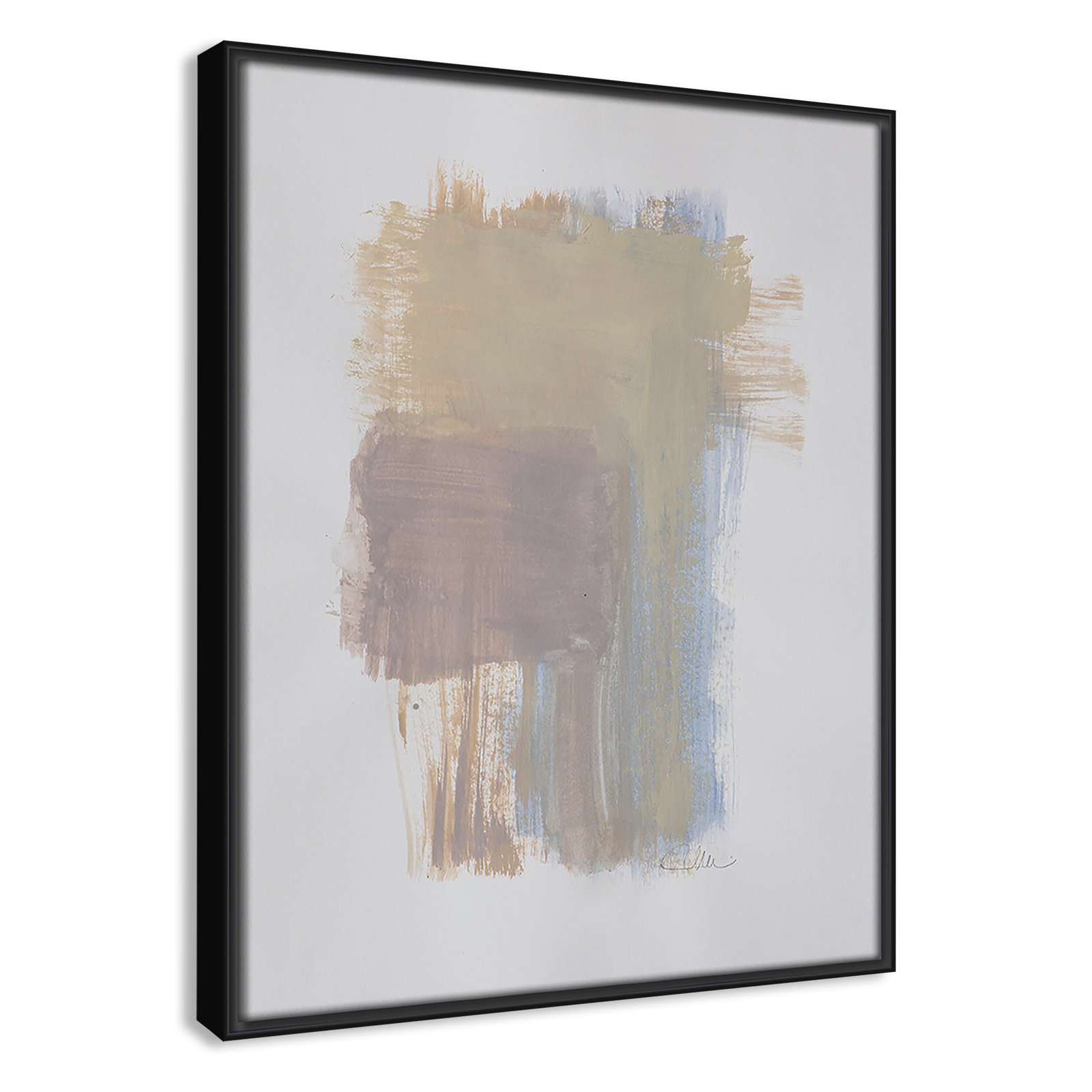 Esmeray "Powder Room Wash I" Print by Filippo Ioco, 15.5" H x 12.5" W x 2" D, Black Framed