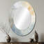 Miroir mural ovale blanc Clouds Charm-1532109196