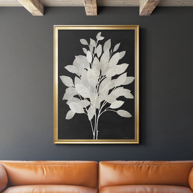 «Misty Branches I», reproduction d'art sur toile, Or, H 24,5 po x l 18,5 po x P 1 po
