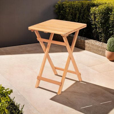 Ambrea Rectangular Folding Outdoor Side Table , cm W cm D