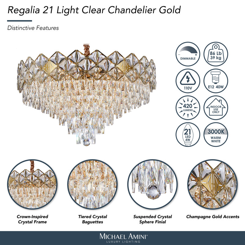 Regalia 21-Light Chandelier