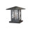 Seneca Lotus Leaf And Dragonfly 1 - Light Pier Mount Light