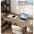 All Solid Wood Writing Desk with Bookshelf-110190707