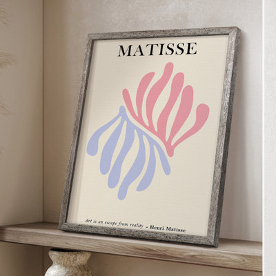 Matisse CDLXXXVII Framed Print Framed Print - Solid Wood