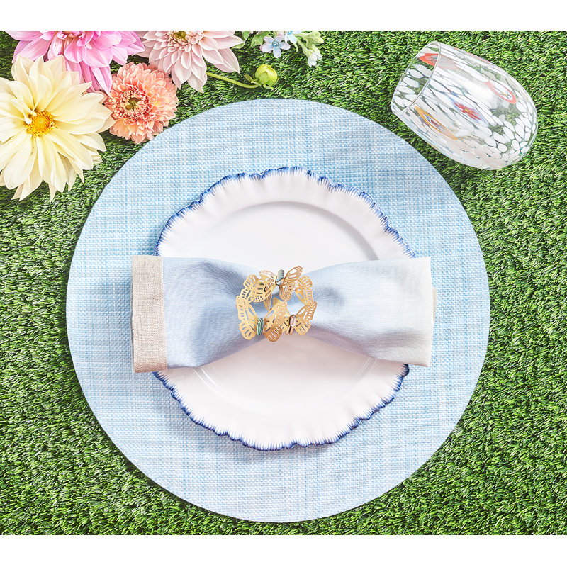 Portofino Placemat, Periwinkle 