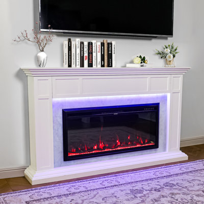 Surround Electronic Fireplace