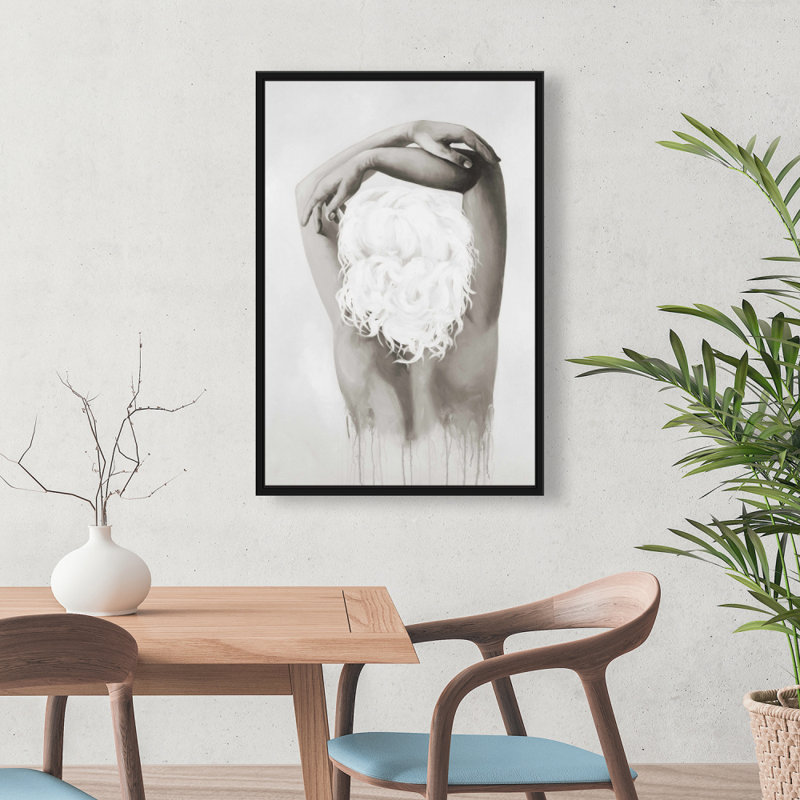 "Délicatesse féminine" sur toile