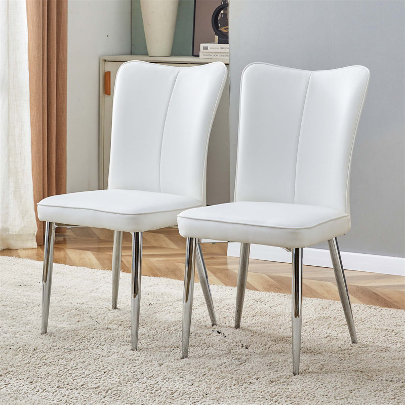 Ensemble de chaises de bureau et de salle à manger élégant et confortable, de conception ergonomique et facile à assembler, convenant à de nombreuses occasions.