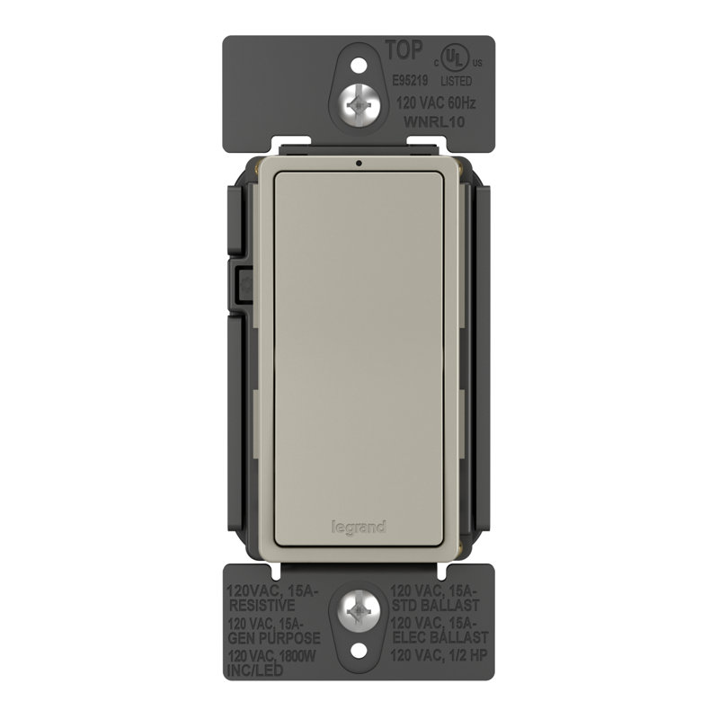 Radiant Smart Switch with Netatmo, Nickel
